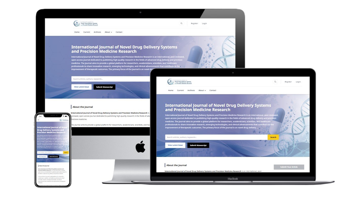 Modern and Professional OJS Journal Theme theme preview